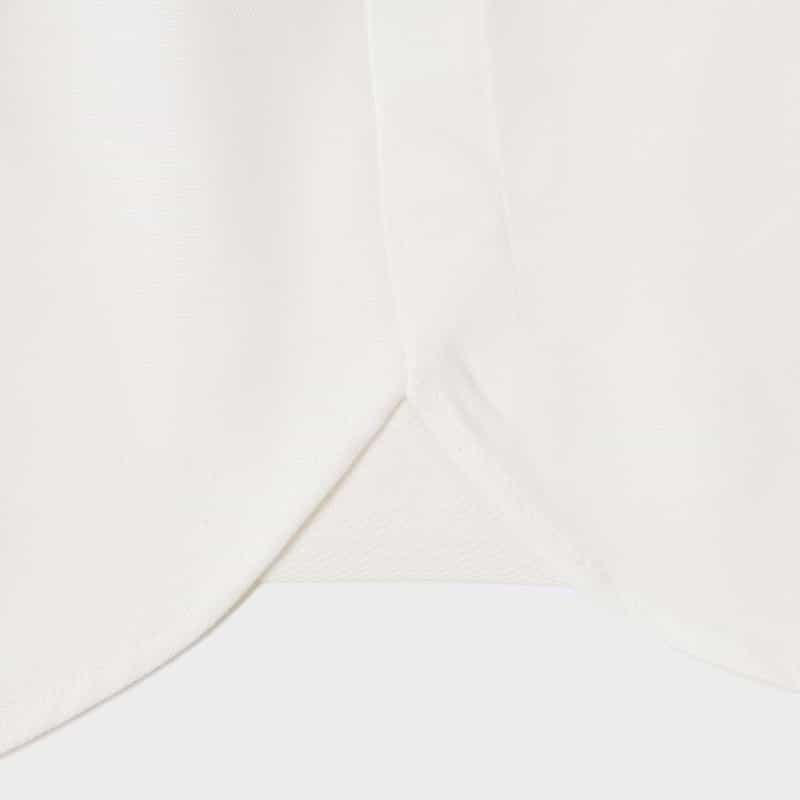 SACAI SACAI＜サカイ＞ ショートスリーブポプリンシャツ OFF WHITE