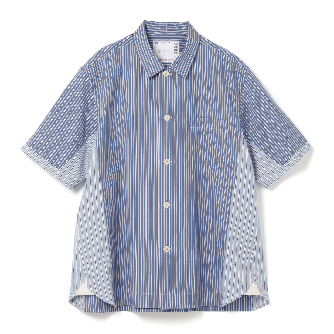 SACAI＜サカイ＞ ショートスリーブポプリンシャツ