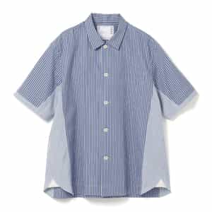 SACAI＜サカイ＞ ショートスリーブポプリンシャツ