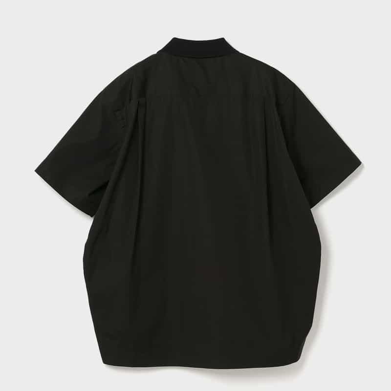 SACAI SACAI＜サカイ＞ ハーフジップポロシャツ BLACK