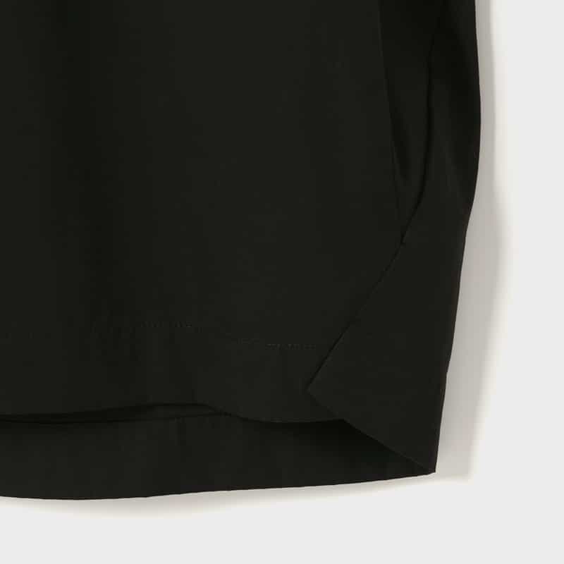 SACAI SACAI＜サカイ＞ ハーフジップポロシャツ BLACK