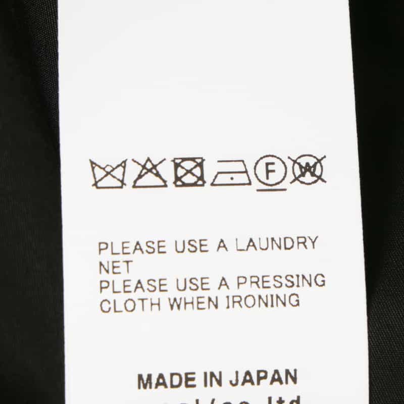 SACAI SACAI＜サカイ＞ ハーフジップポロシャツ BLACK