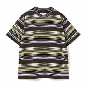 SACAI＜サカイ＞ ストライプ柄Tシャツ