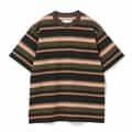 SACAI＜サカイ＞ ストライプ柄Tシャツ