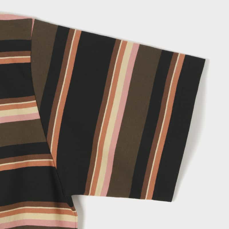 SACAI SACAI＜サカイ＞ ストライプ柄Tシャツ PINK