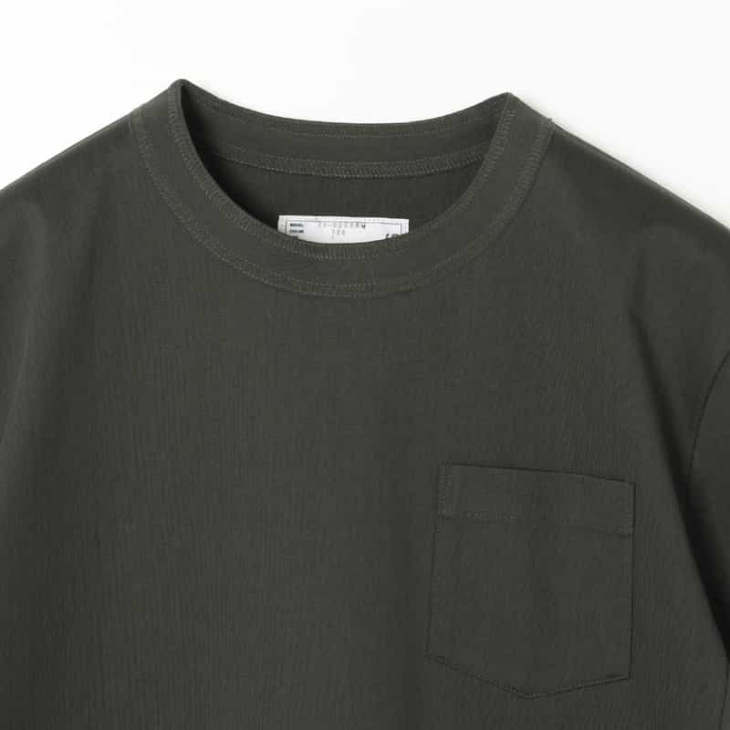 SACAI SACAI＜サカイ＞ ポケット付きTシャツ GRAY