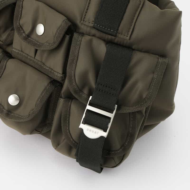 SACAI SACAI＜サカイ＞ ナイロントートバッグ（S） KHAKI
