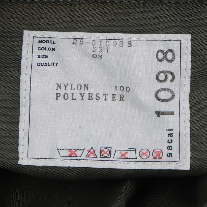 SACAI SACAI＜サカイ＞ ナイロントートバッグ（S） KHAKI