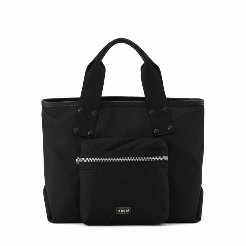 SACAI SACAI＜サカイ＞ ナイロントートバッグ（M） BLACK