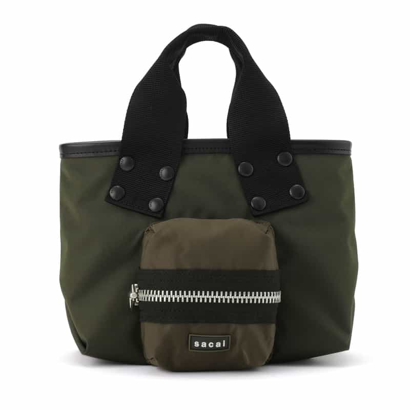 SACAI SACAI＜サカイ＞ ナイロントートバッグ（S） KHAKI