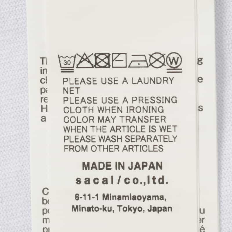 SACAI SACAI＜サカイ＞ グラフィックTシャツ（ウィメンズ） WHITE