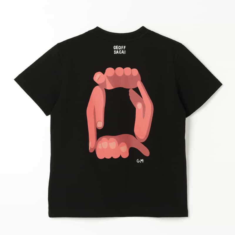 SACAI SACAI＜サカイ＞ グラフィックTシャツ（ウィメンズ） BLACK
