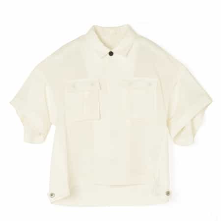 SACAI＜サカイ＞ コンビネーション カジュアルシャツ