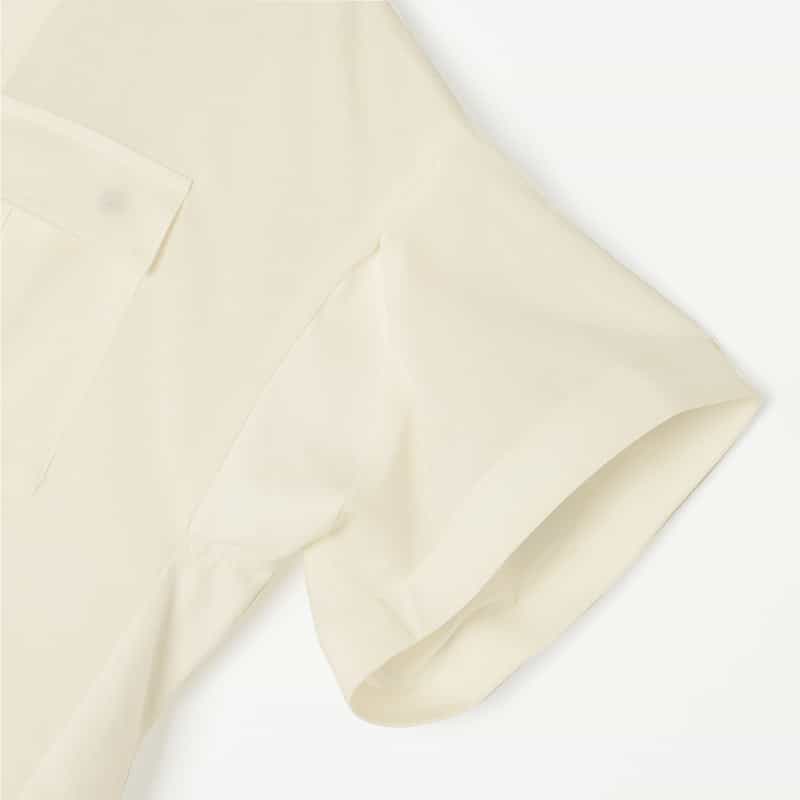 SACAI SACAI＜サカイ＞ コンビネーション カジュアルシャツ WHITE