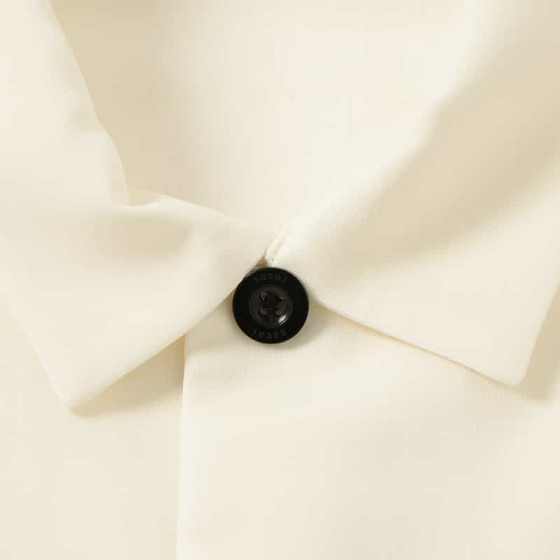 SACAI SACAI＜サカイ＞ コンビネーション カジュアルシャツ WHITE