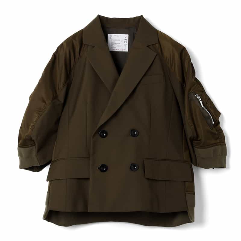 SACAI＜サカイ＞ コンビネーション ツイルジャケット