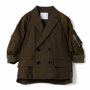 SACAI＜サカイ＞ コンビネーション ツイルジャケット