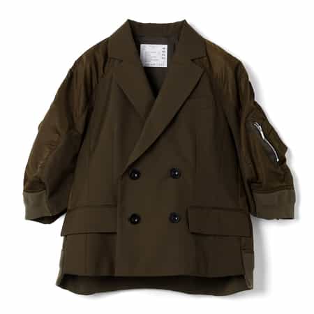 SACAI＜サカイ＞ コンビネーション ツイルジャケット