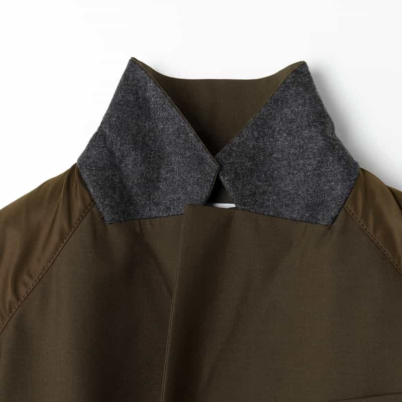 SACAI SACAI＜サカイ＞ コンビネーション ツイルジャケット BROWN