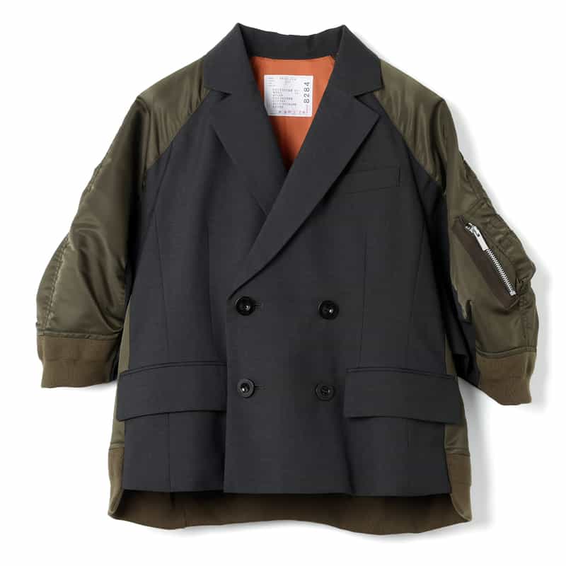 SACAI＜サカイ＞ コンビネーション ツイルジャケット