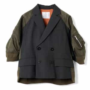 SACAI＜サカイ＞ コンビネーション ツイルジャケット