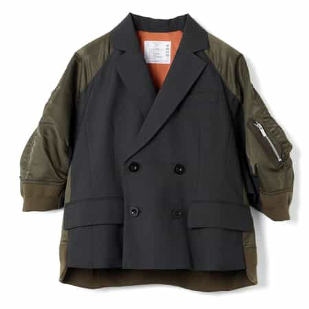 SACAI＜サカイ＞ コンビネーション ツイルジャケット