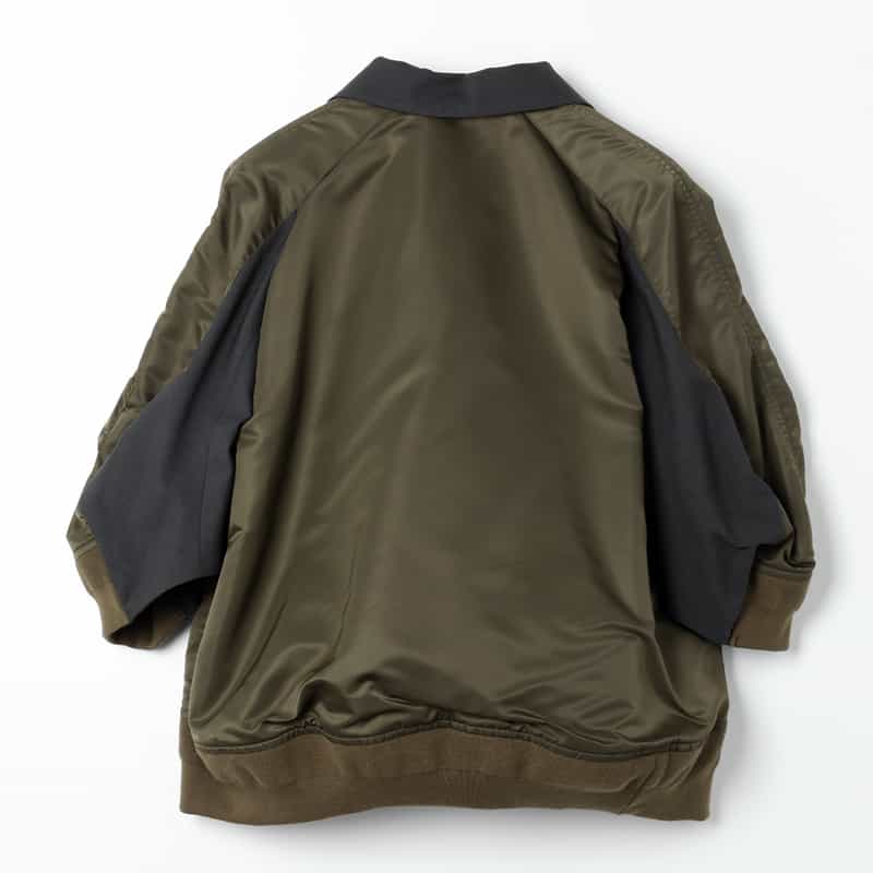 SACAI SACAI＜サカイ＞ コンビネーション ツイルジャケット GRAY