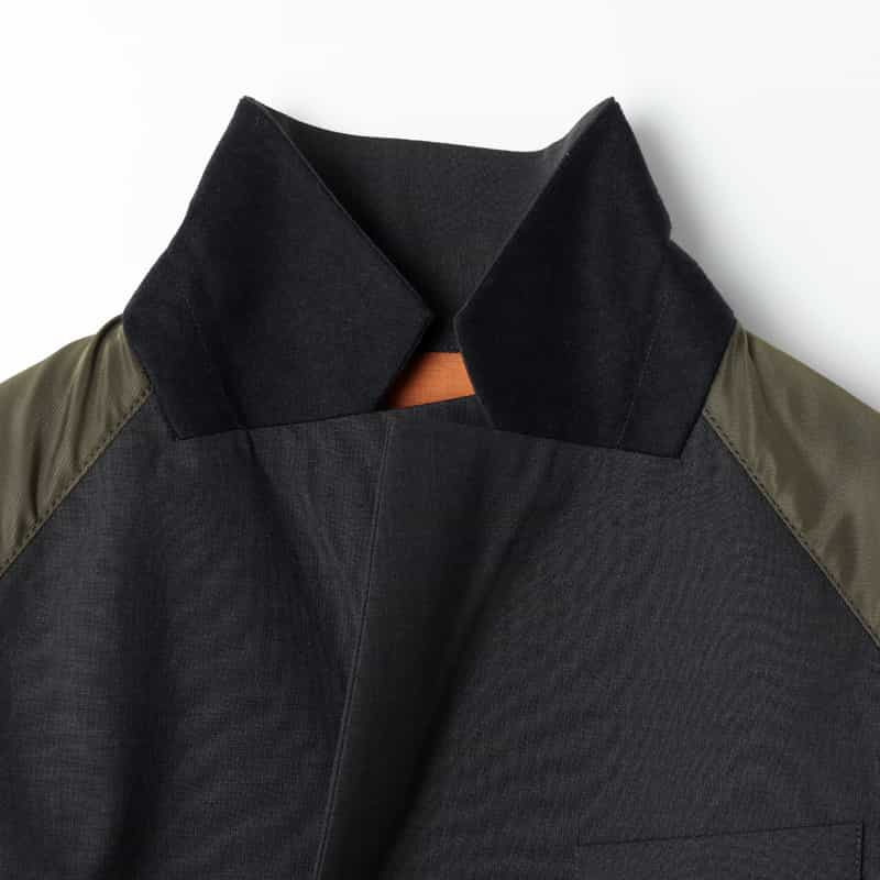 SACAI SACAI＜サカイ＞ コンビネーション ツイルジャケット GRAY