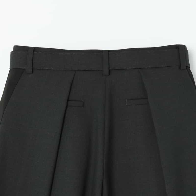 SACAI SACAI＜サカイ＞ スーチングミドル丈ワイドパンツ GRAY