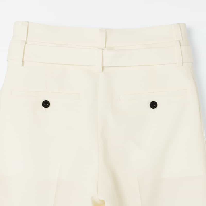 SACAI SACAI＜サカイ＞ コンビネーション ワイドパンツ WHITE