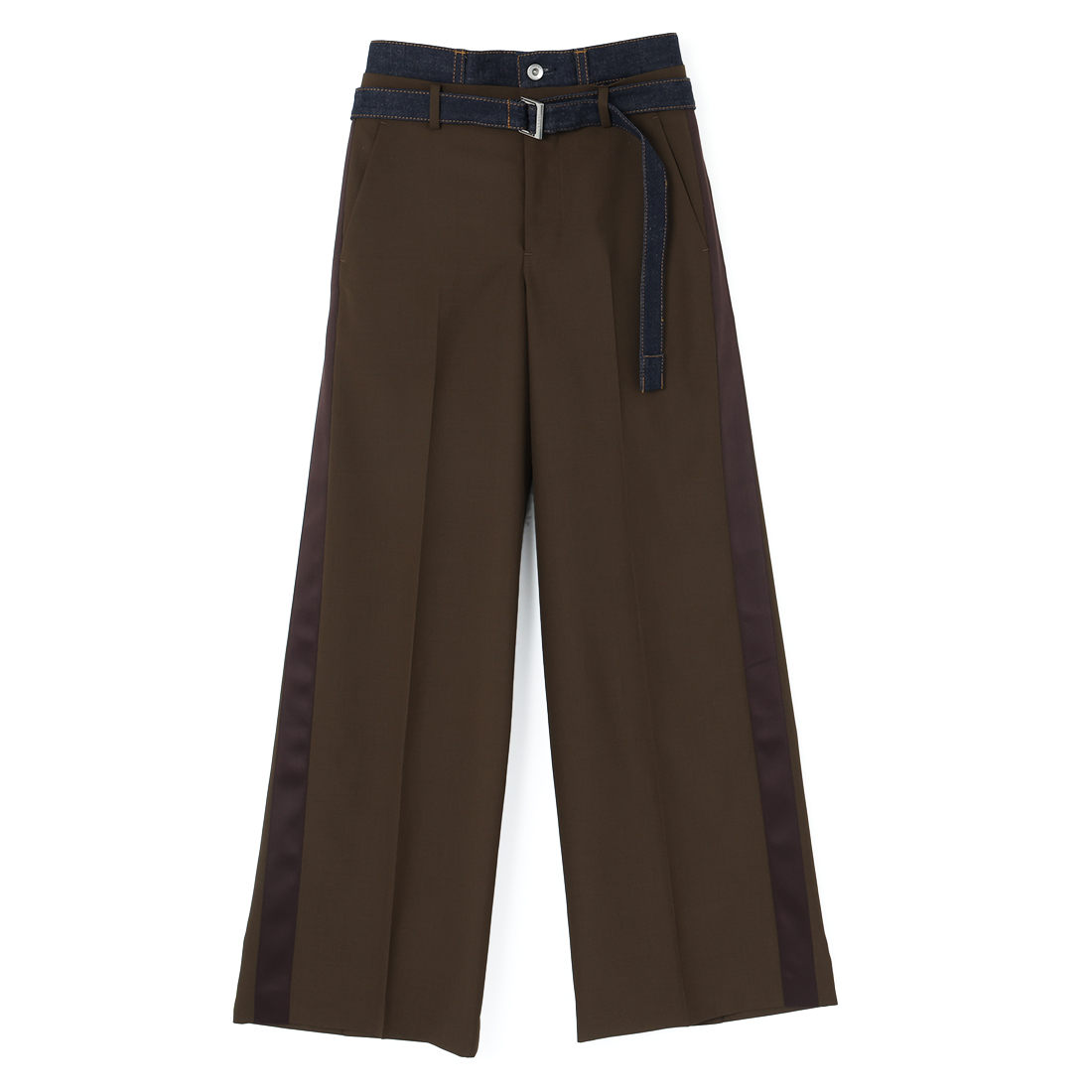 SACAI＜サカイ＞ コンビネーション ワイドパンツ