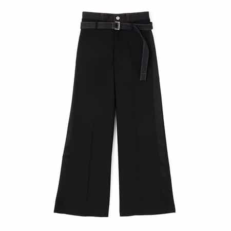 SACAI＜サカイ＞ コンビネーション ワイドパンツ