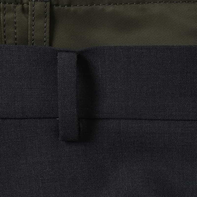 SACAI SACAI＜サカイ＞ コンビネーション ベルト付きショートパンツ GRAY