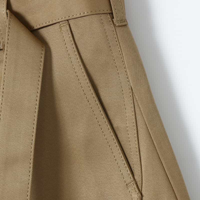 SACAI SACAI＜サカイ＞ ミドル丈チノパンツ BEIGE