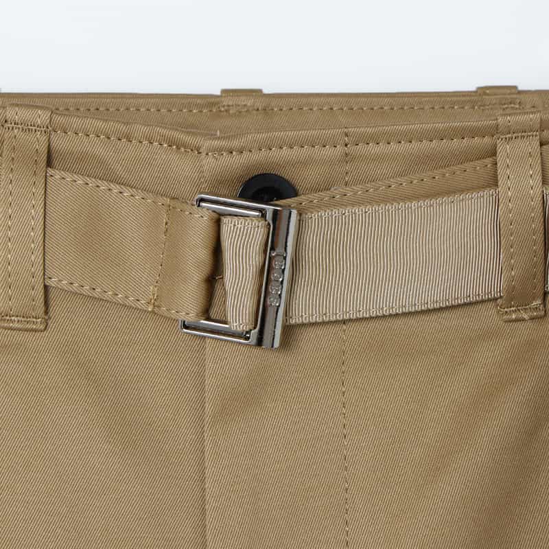 SACAI SACAI＜サカイ＞ ミドル丈チノパンツ BEIGE