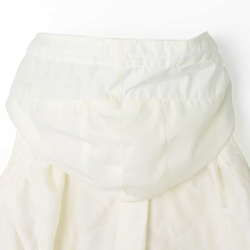 SACAI SACAI＜サカイ＞ サテン生地フーディベスト WHITE