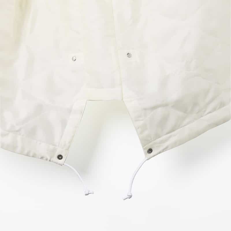 SACAI SACAI＜サカイ＞ サテン生地フーディベスト WHITE