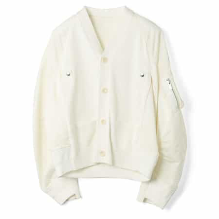 SACAI＜サカイ＞ コンビネーション ニットカーディガン