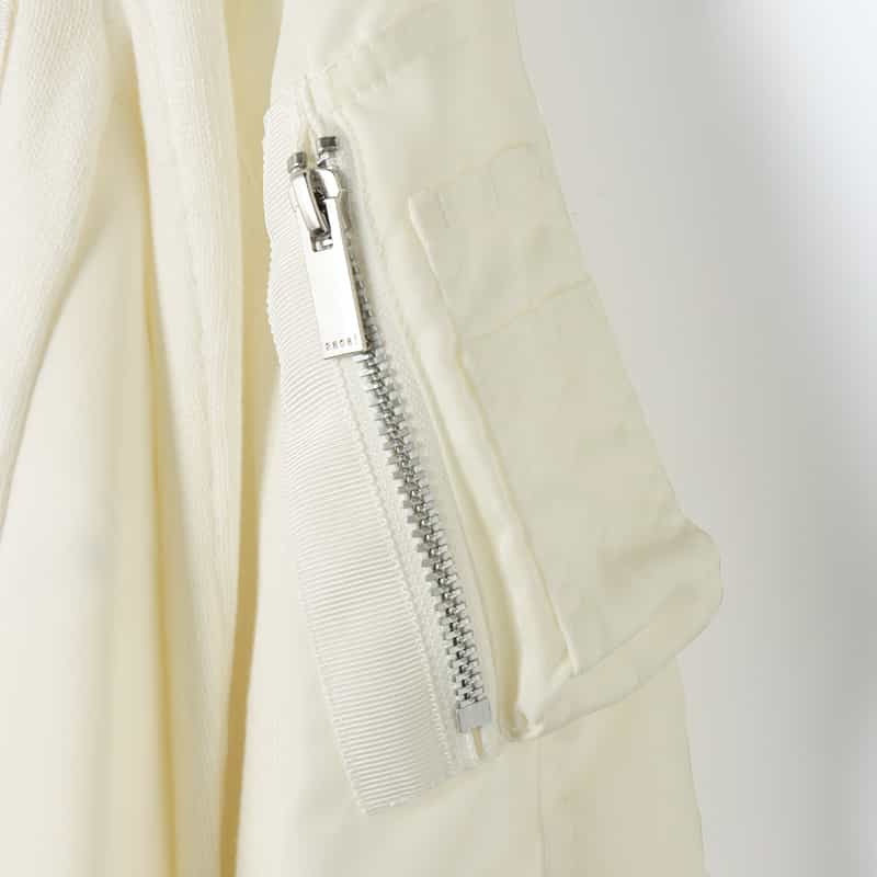 SACAI SACAI＜サカイ＞ コンビネーション ニットカーディガン WHITE