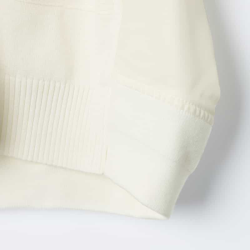 SACAI SACAI＜サカイ＞ コンビネーション ニットカーディガン WHITE