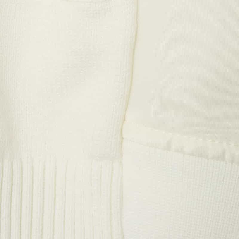 SACAI SACAI＜サカイ＞ コンビネーション ニットカーディガン WHITE