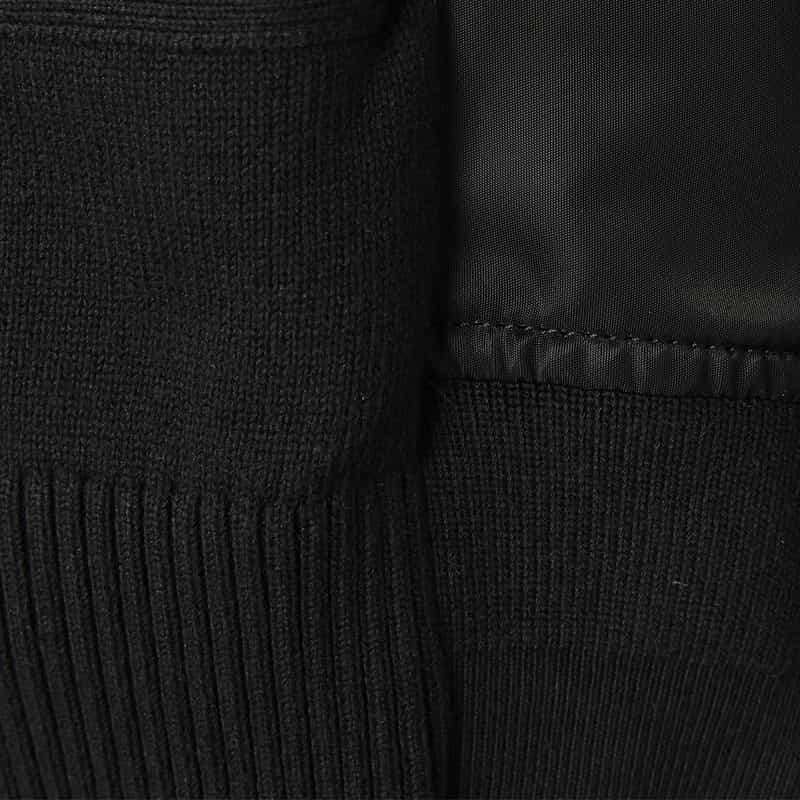 SACAI SACAI＜サカイ＞ コンビネーション ニットカーディガン BLACK