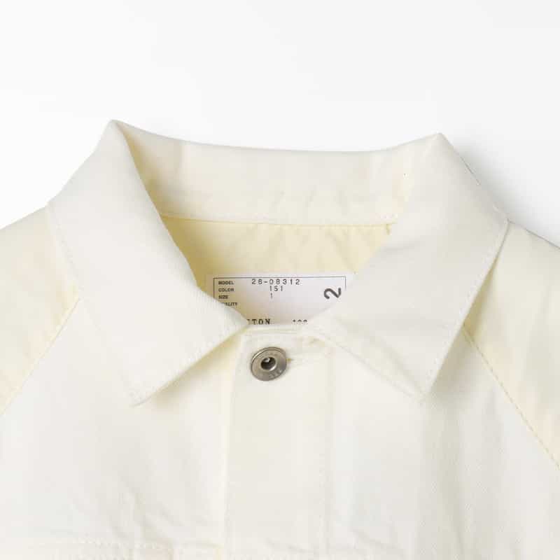 SACAI SACAI＜サカイ＞ コンビネーション ツイルジャケット WHITE
