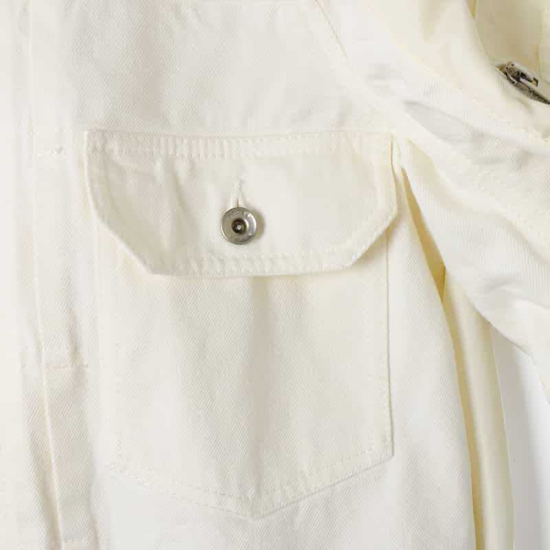 SACAI SACAI＜サカイ＞ コンビネーション ツイルジャケット WHITE