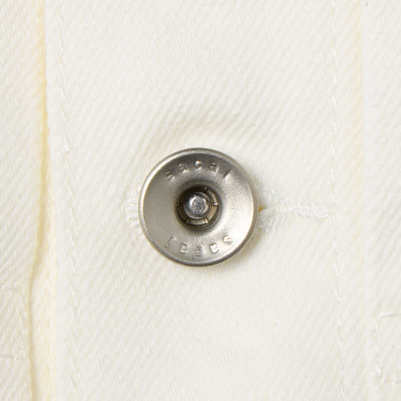 SACAI SACAI＜サカイ＞ コンビネーション ツイルジャケット WHITE
