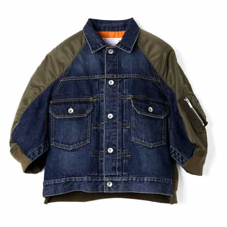 SACAI＜サカイ＞ コンビネーション ツイルジャケット
