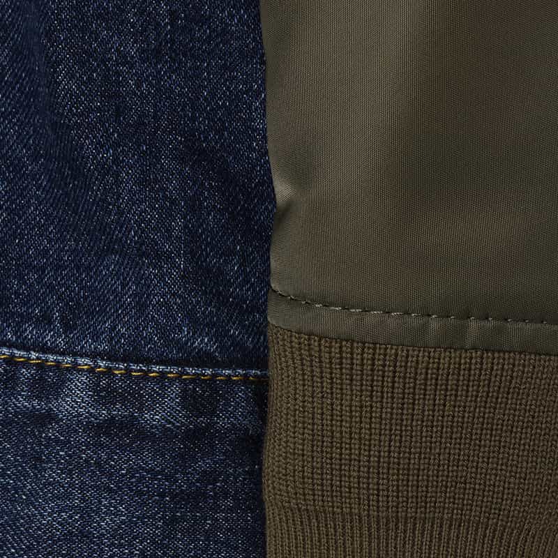 SACAI SACAI＜サカイ＞ コンビネーション ツイルジャケット NAVY