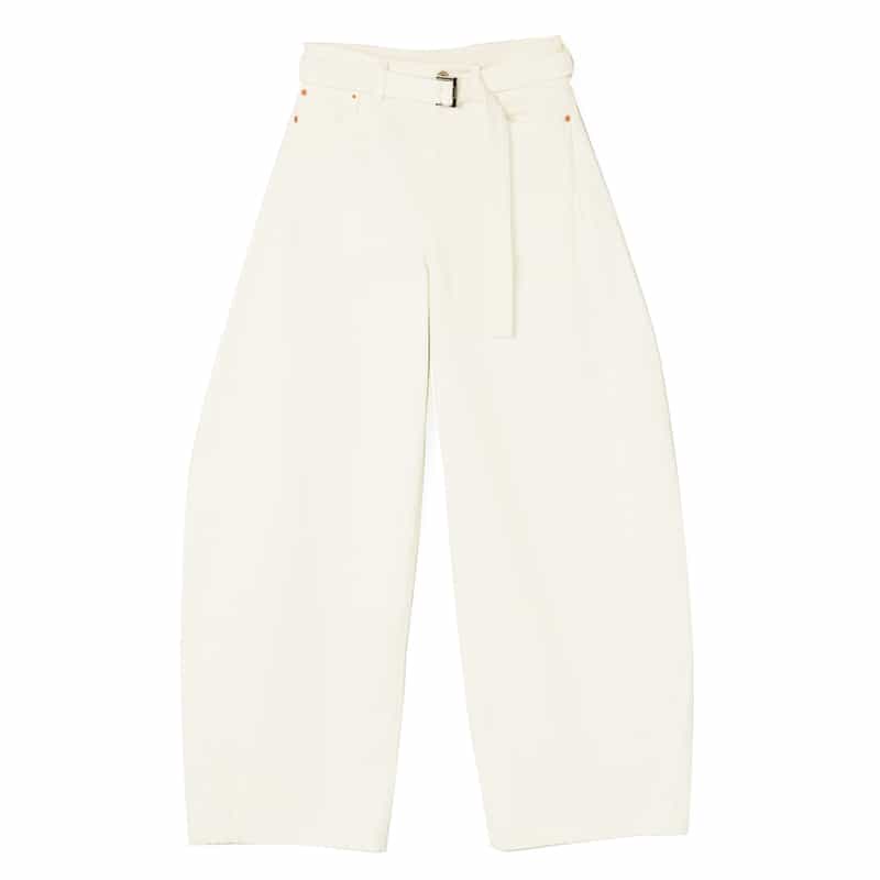 SACAI SACAI＜サカイ＞ デニムパンツ WHITE