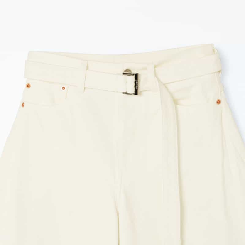 SACAI SACAI＜サカイ＞ デニムパンツ WHITE