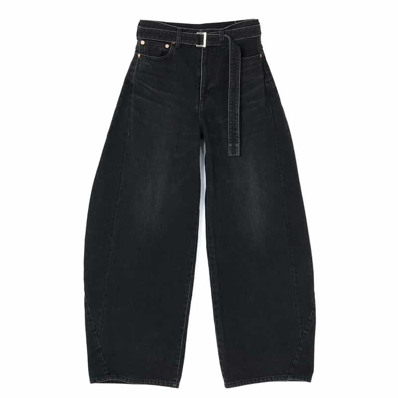 SACAI SACAI＜サカイ＞ デニムパンツ BLACK